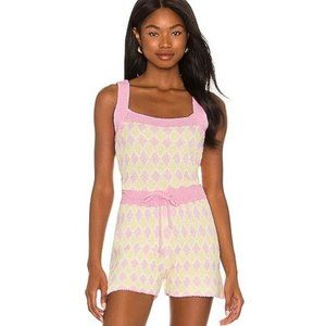 NWT Free People x REVOLVE Dream Diamonds Romper